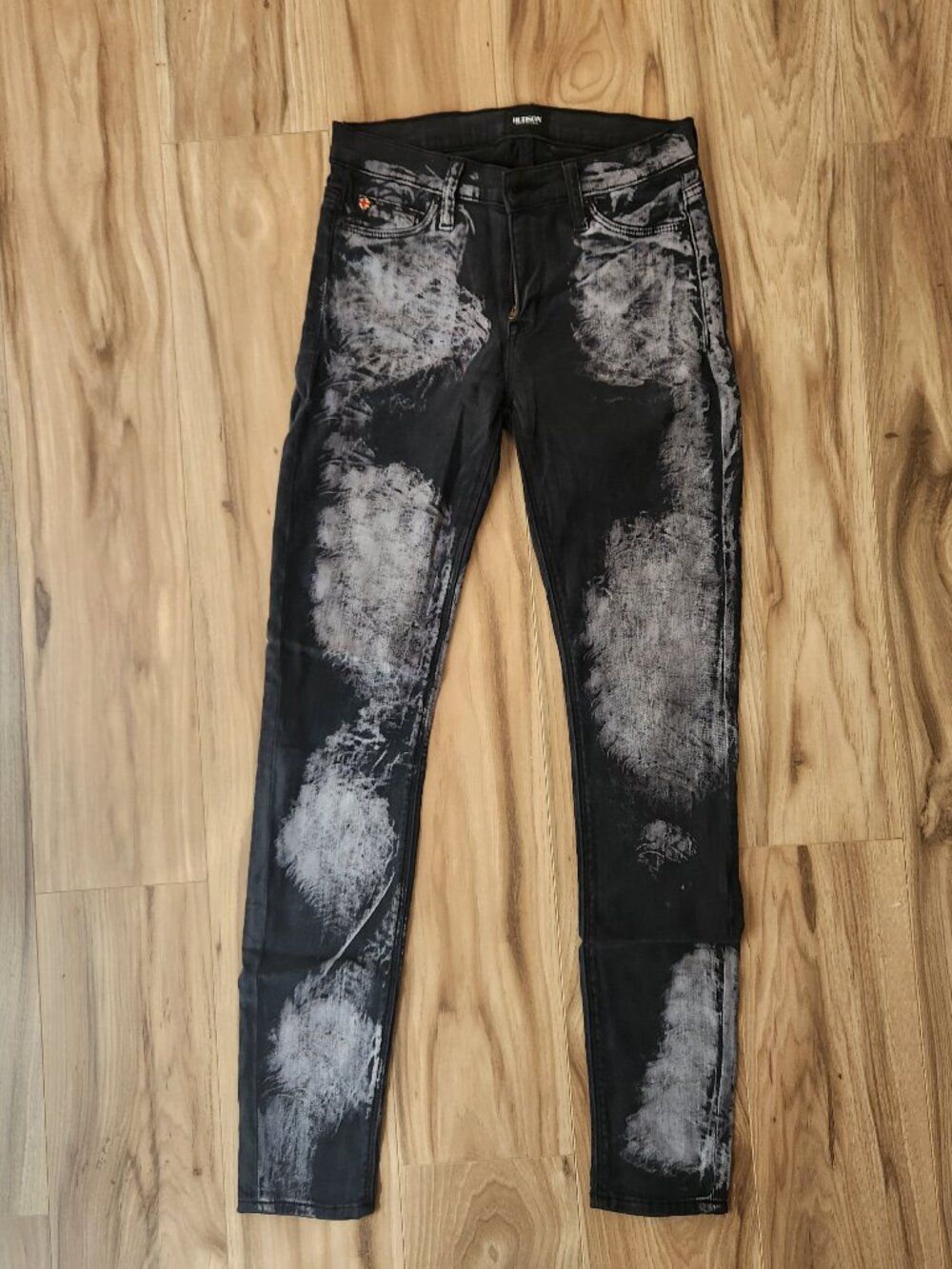 HUDSON Nico Mid Rise Super Skinny Size 25 Womens Jeans